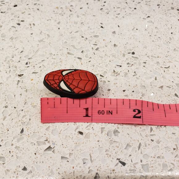 Spiderman Crocs Jibbitz Used Super Hero Shoe Charms - Picture 3 of 4